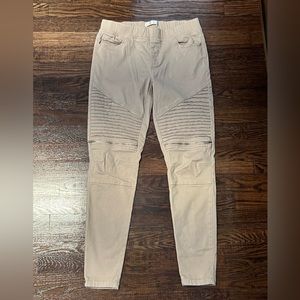 Street Wear Society Tan Coloured Jeggings Size Small